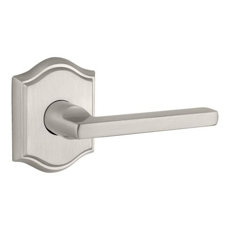 BALDWIN Reserve Satin Nickel Door Levers PS.SQU.TAR.150